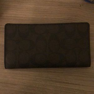 Coach Check Book
